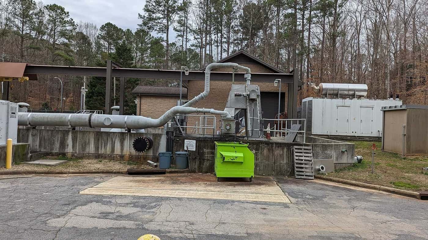Wastewater lift station